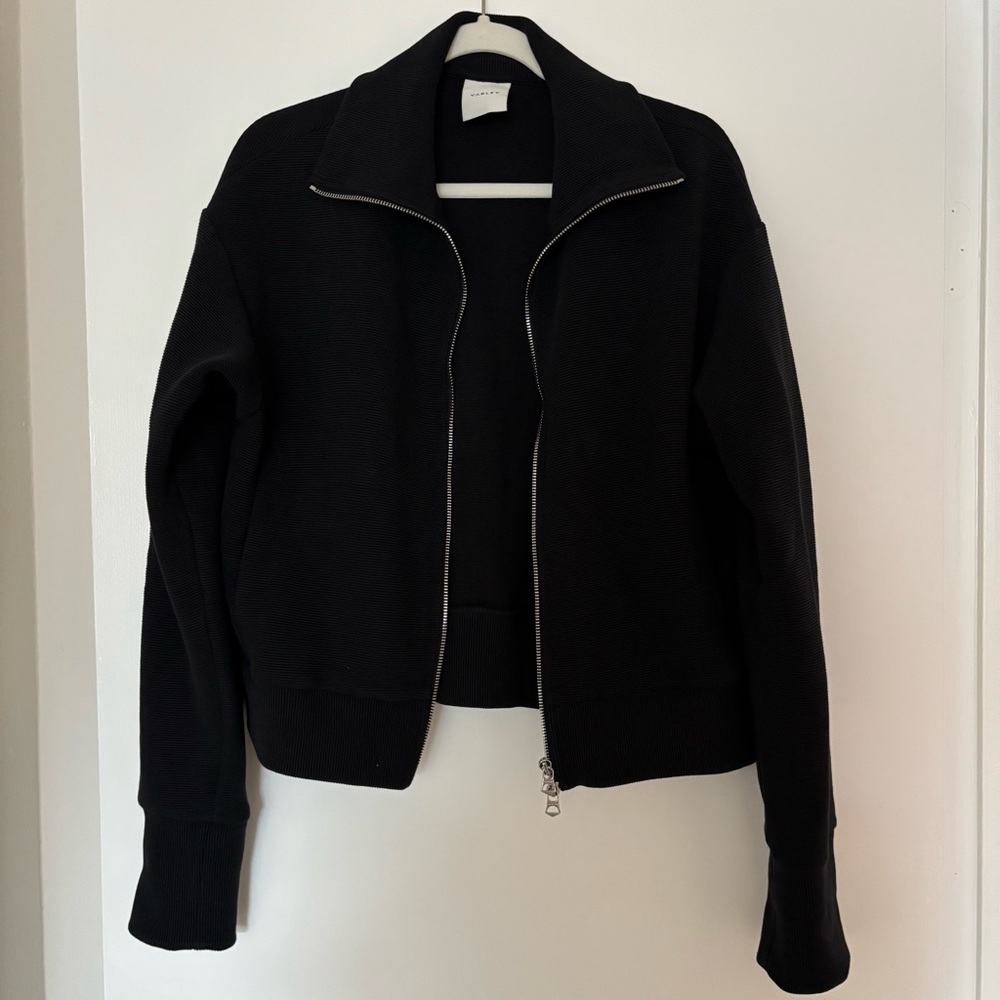Varley Black Bomber Jacket